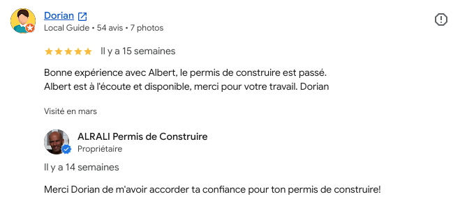 Permis de construire, création de deux logements dans une habitation comptant à l'origine un seul, création fenêtres et baie vitrée, ravalement de façades