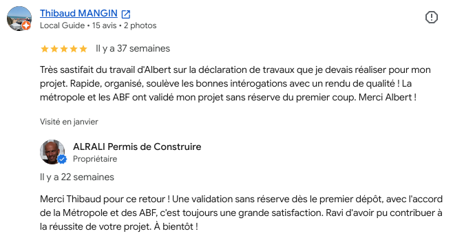 Déclaration préalable en secteur protégé, ABF, remplacement de la couverture avec création de fenêtres de toit, création d'une fenêtre sur la voie publique, pose d'un portail